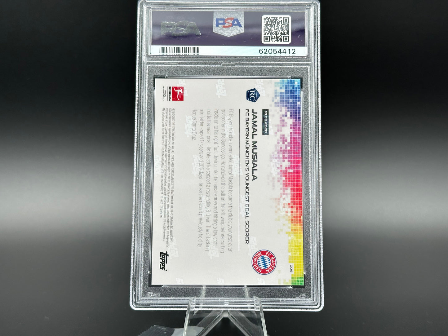 Cristiano Ronaldo Panini Coppa del Mondo 2006 #298 Adesivo PSA 7