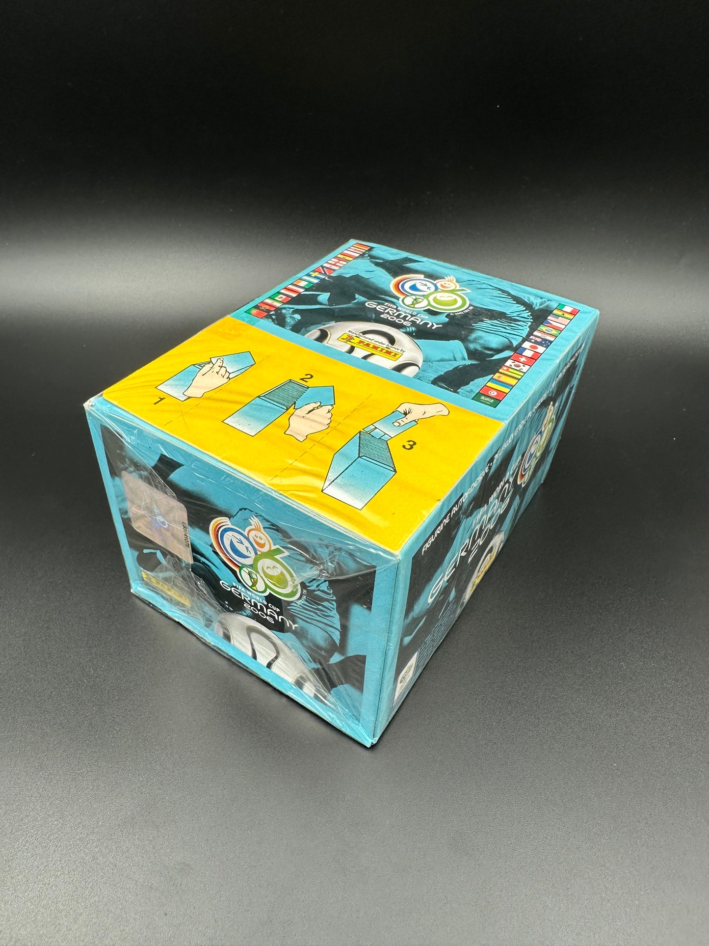 Panini World Cup 2006 Confezione di adesivi Set di 3 sigillati