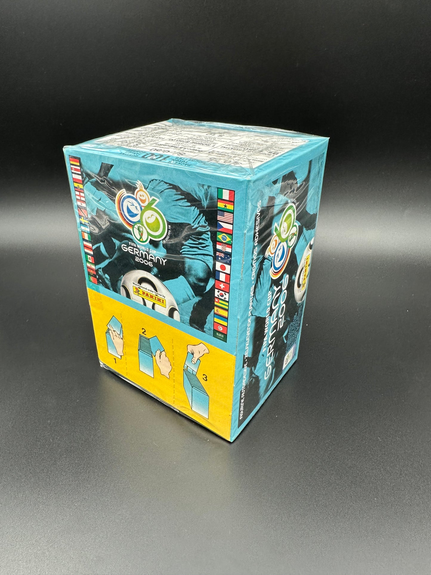 Panini World Cup 2006 Confezione di adesivi Set di 3 sigillati