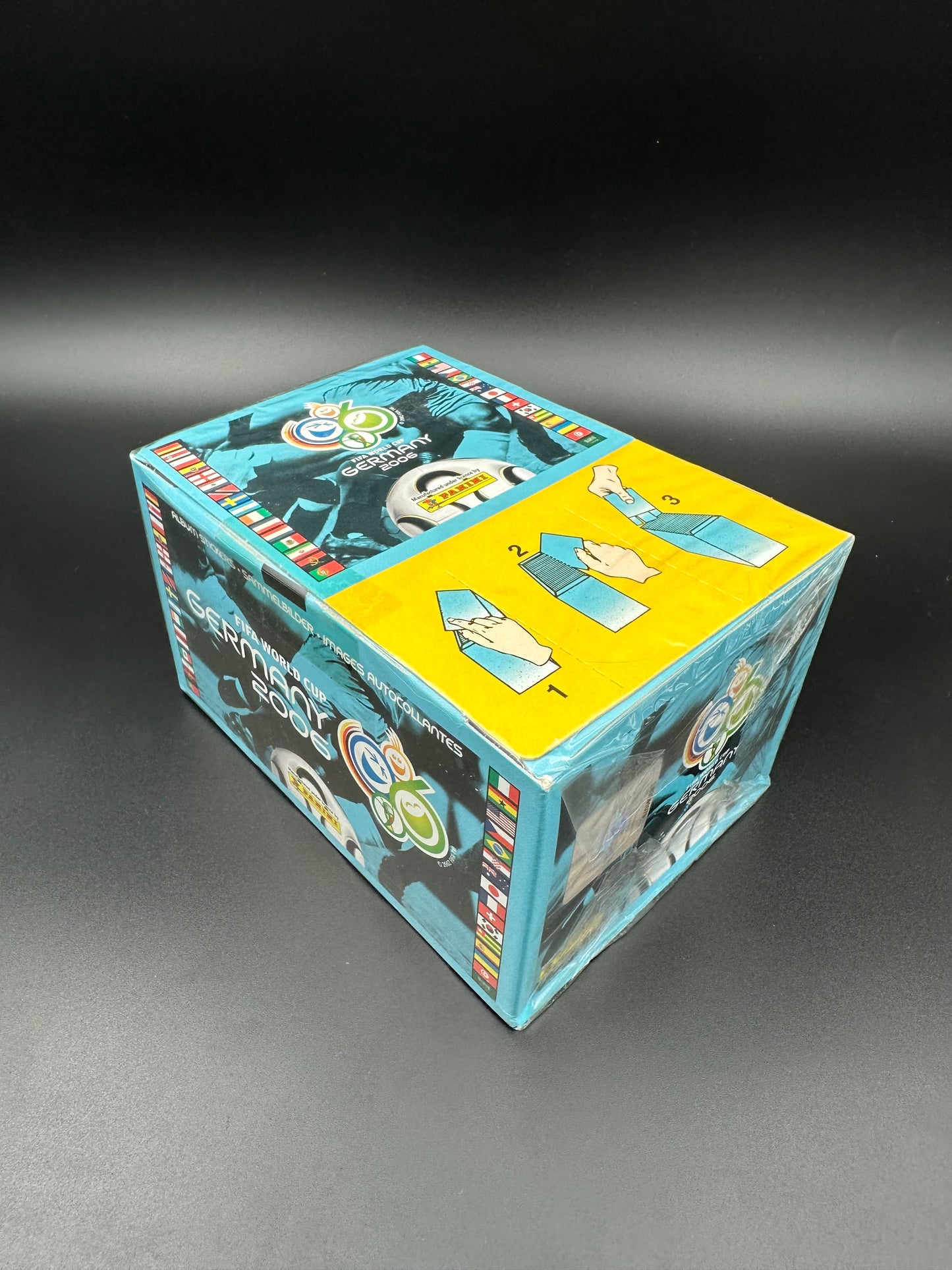 Panini World Cup 2006 Confezione di adesivi Set di 3 sigillati