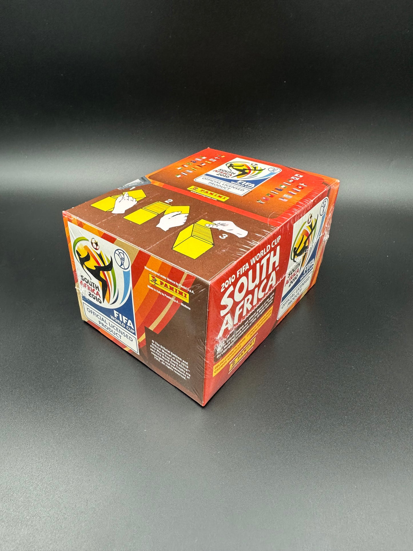 Panini World Cup 2010 Confezione di adesivi Set di 3 sigillati