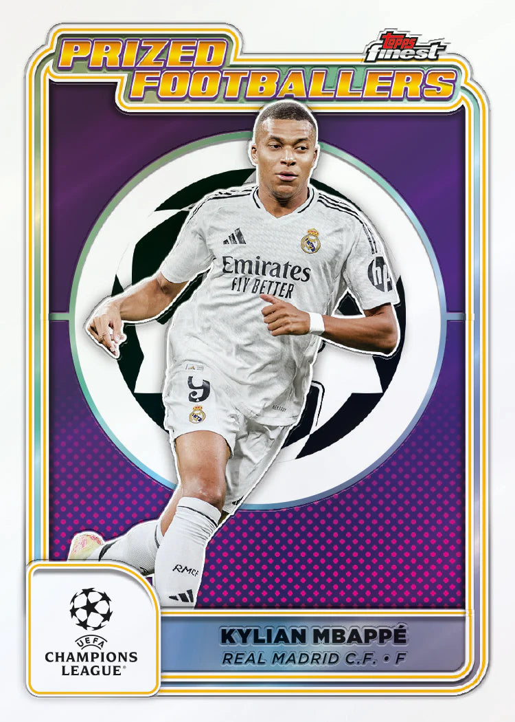 Topps UEFA Club Competitions Finest Hobby Box 2024/25 Sealed