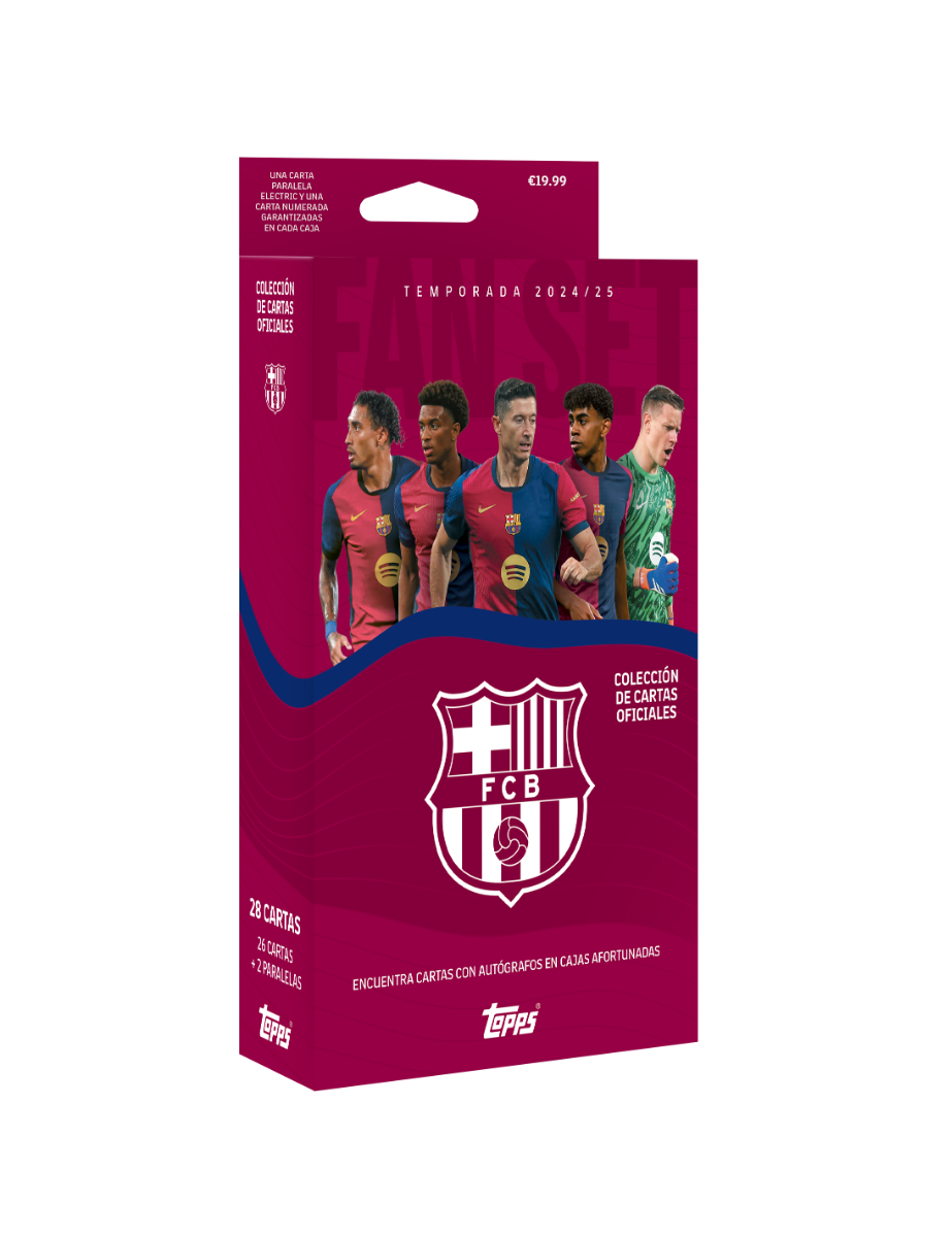 Topps FC Barcelona Fan Set 2024/25 Sealed