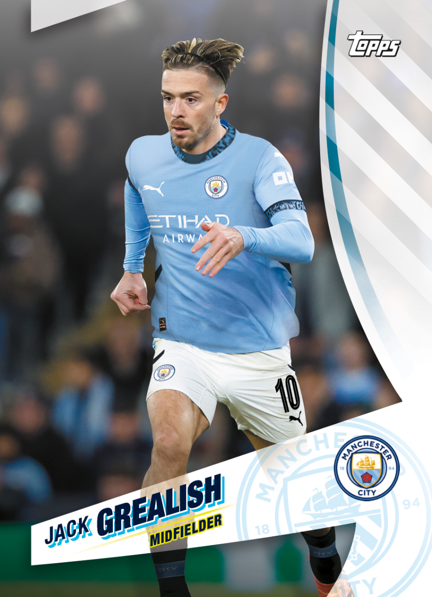 Topps Manchester City Blue Moon 2024/2025 Hobby Box Sealed
