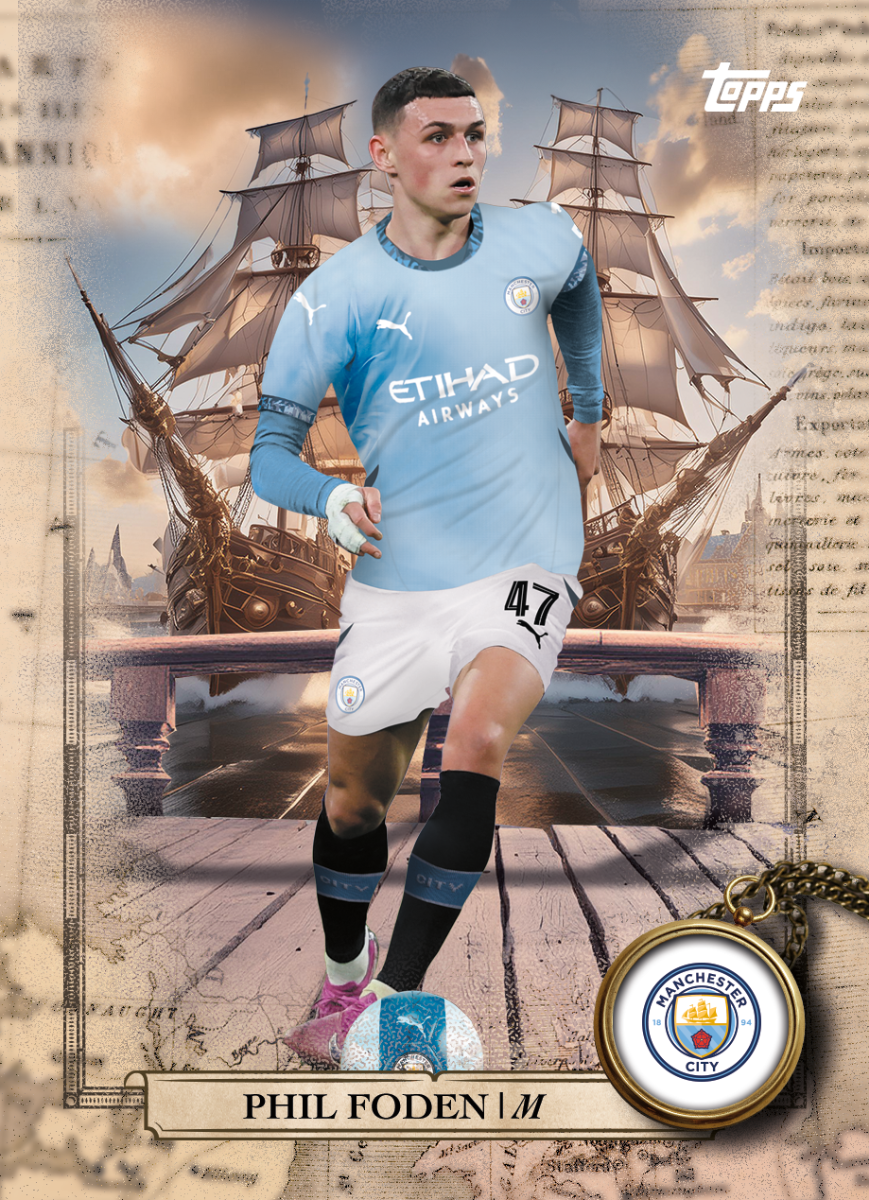 Topps Manchester City Blue Moon 2024/2025 Hobby Box Sealed