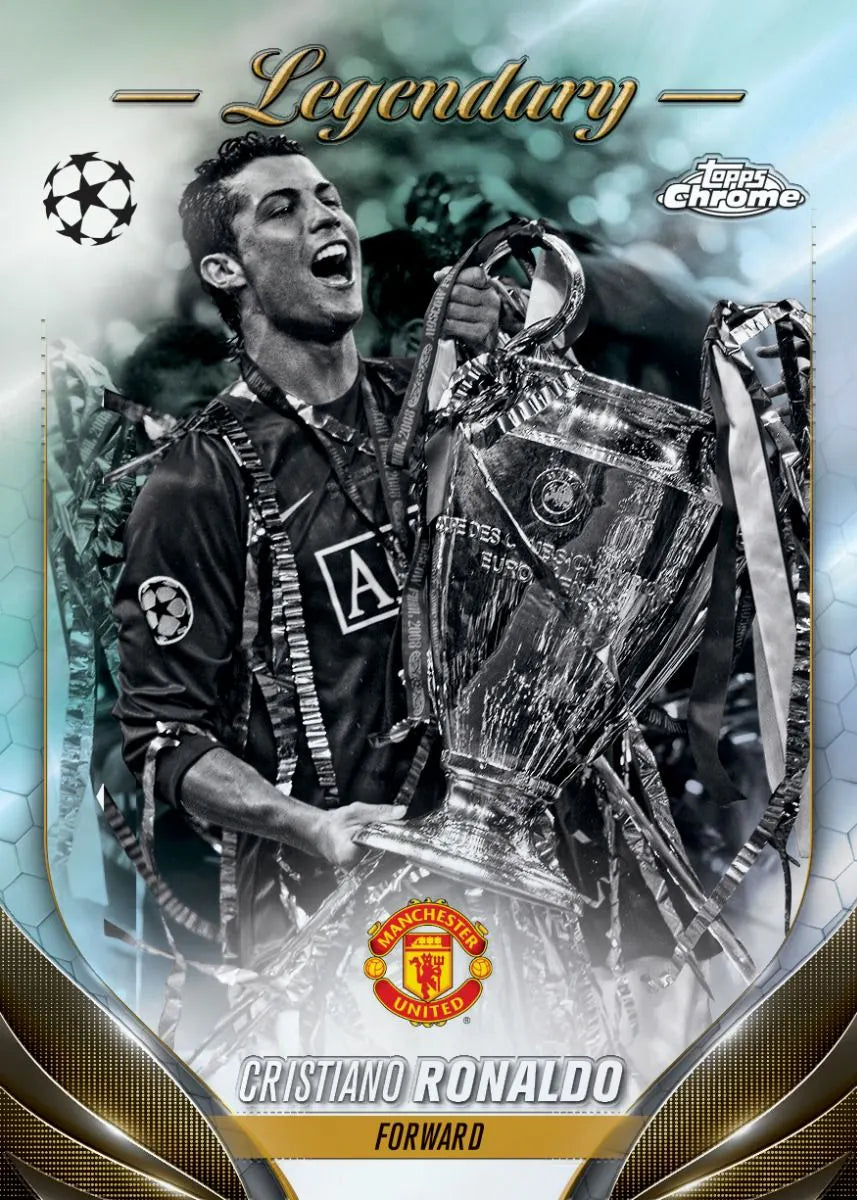 Topps Chrome UEFA Club Competitions - Hobby Box 2023-24 Sealed