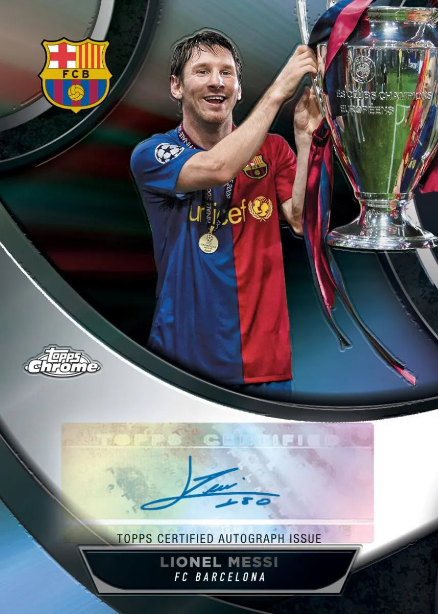 Topps Chrome UEFA Club Competitions - Hobby Box 2023-24 Sealed