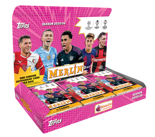 Topps UEFA Club Competitions – Merlin Hobby Box 23/24 Sealed