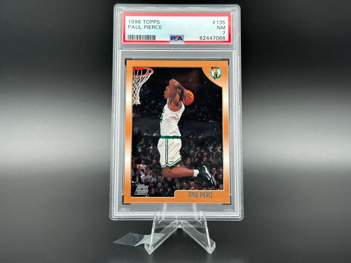 Paul Pierce 1998 Topps PSA 7