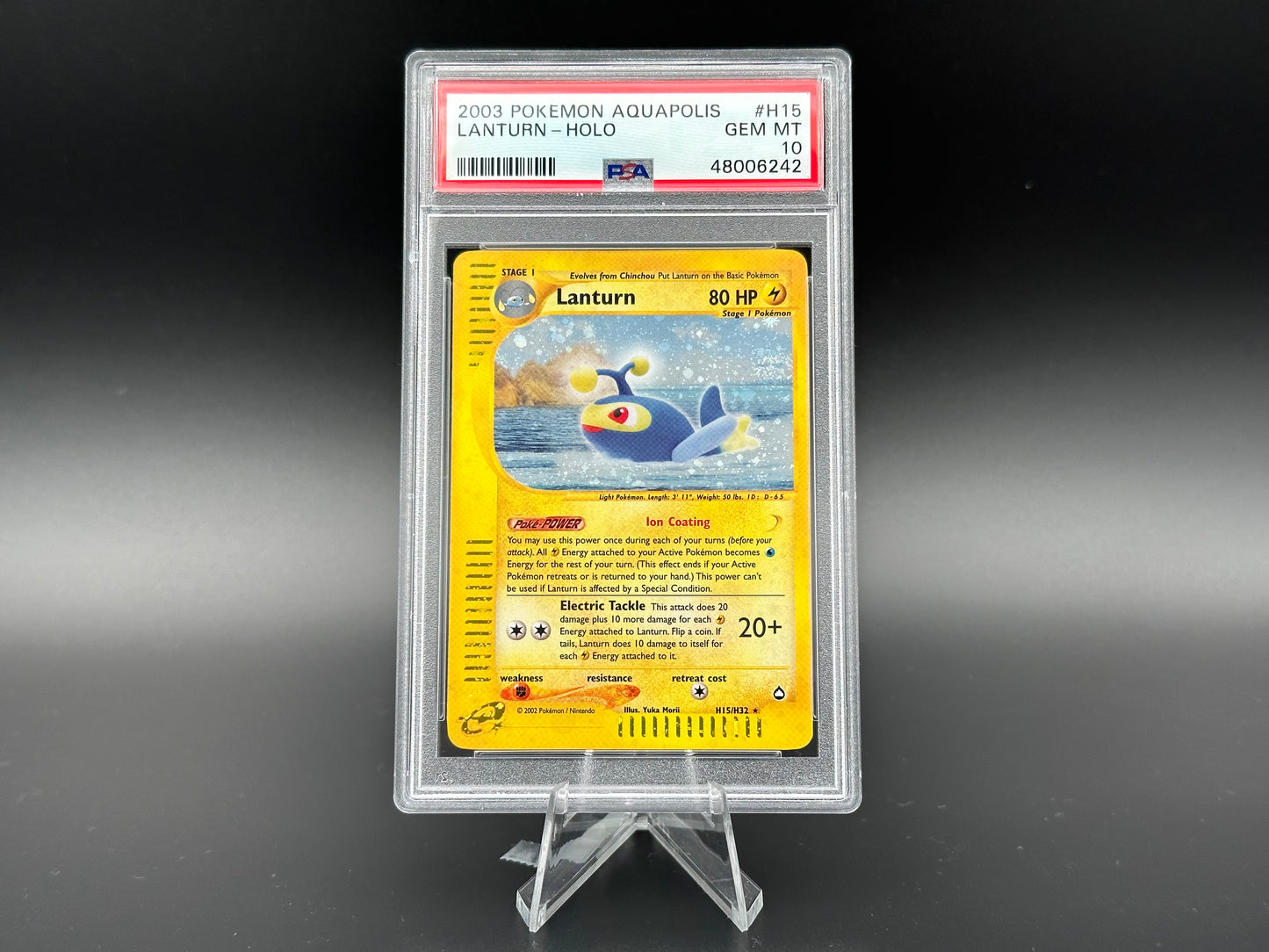 Lanturn holo Aquapolis PSA 10