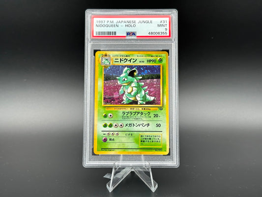 Nidoqueen holo Jungle giapponese PSA 9