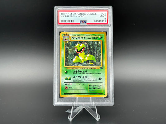 Victreebel holo Jungle Japonais PSA 9