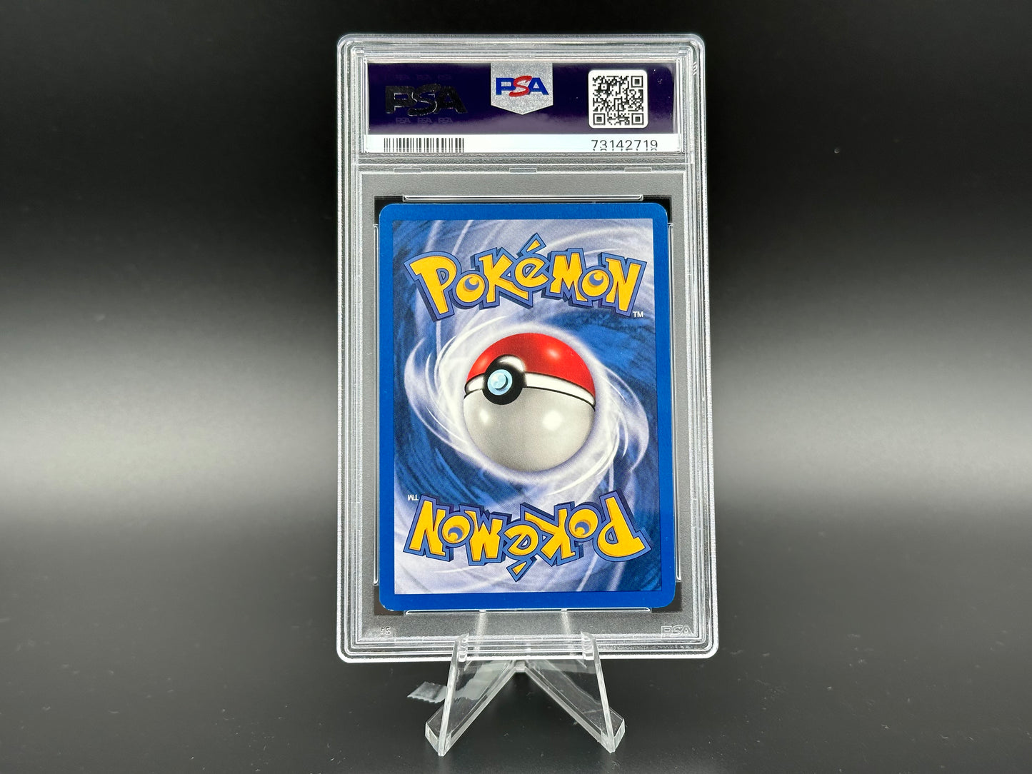 Ninetales holo Base 2 PSA 8