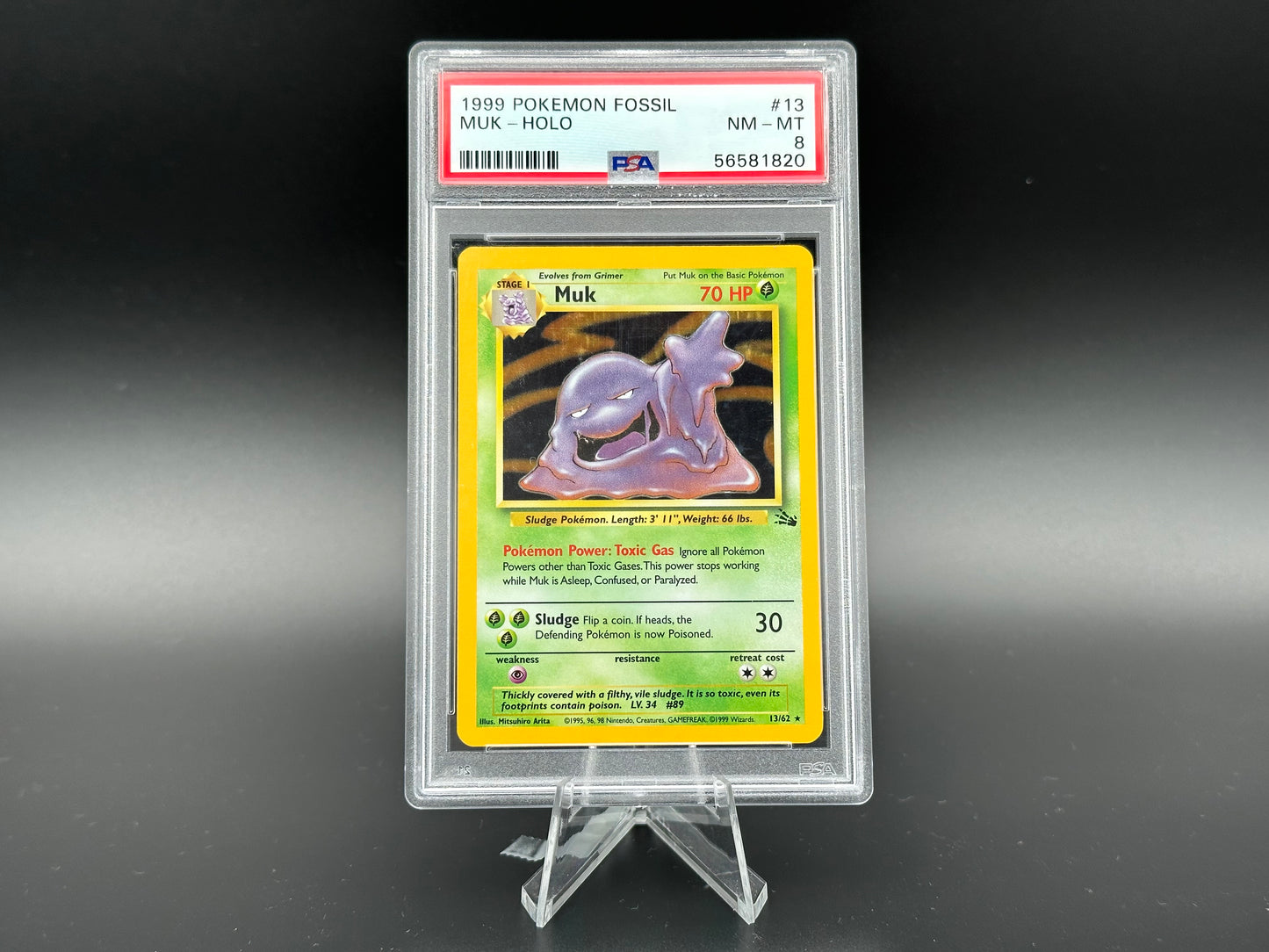 Muk holo Fossil PSA 8