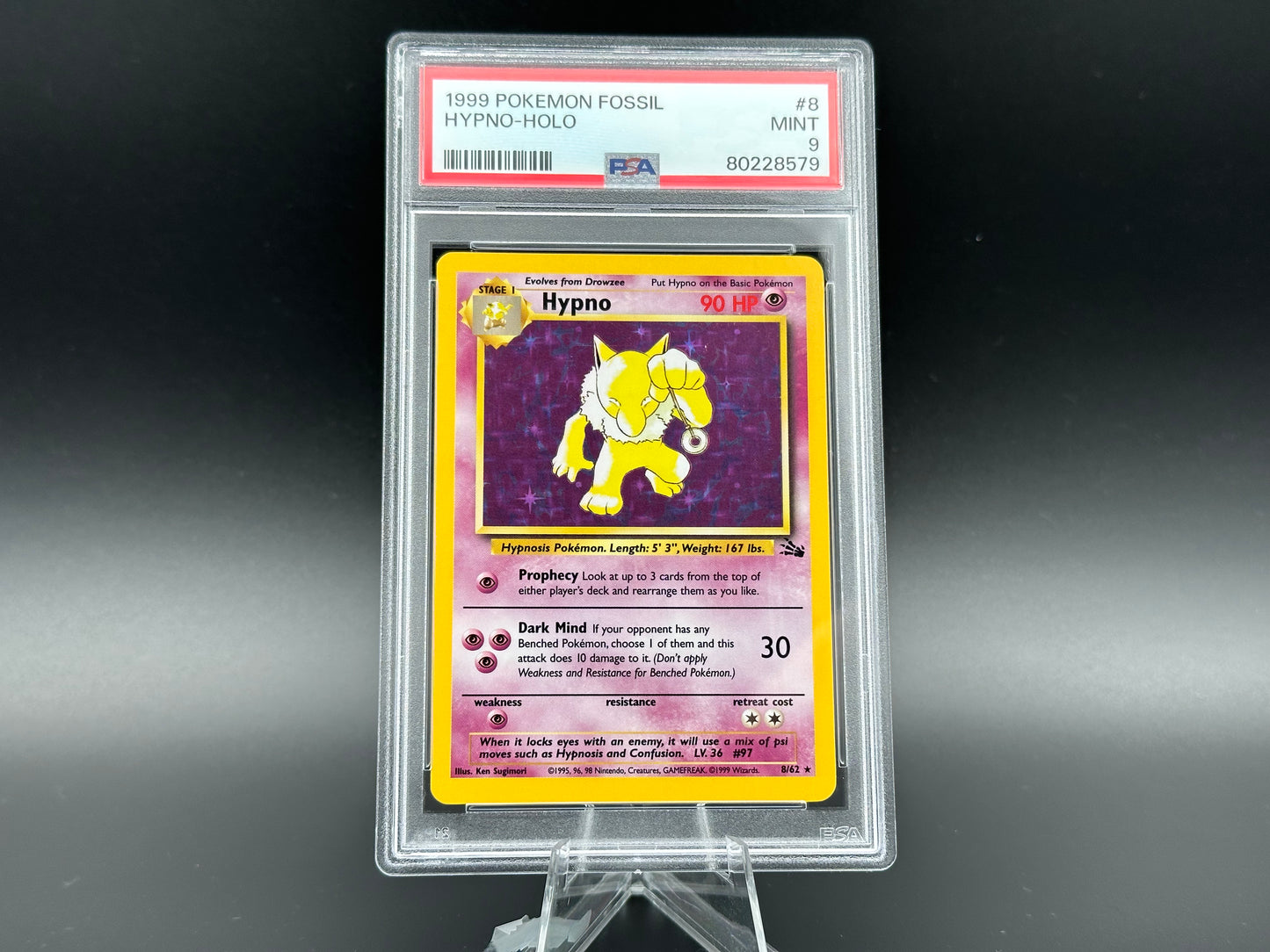 Hypnoholo Fossil PSA 9