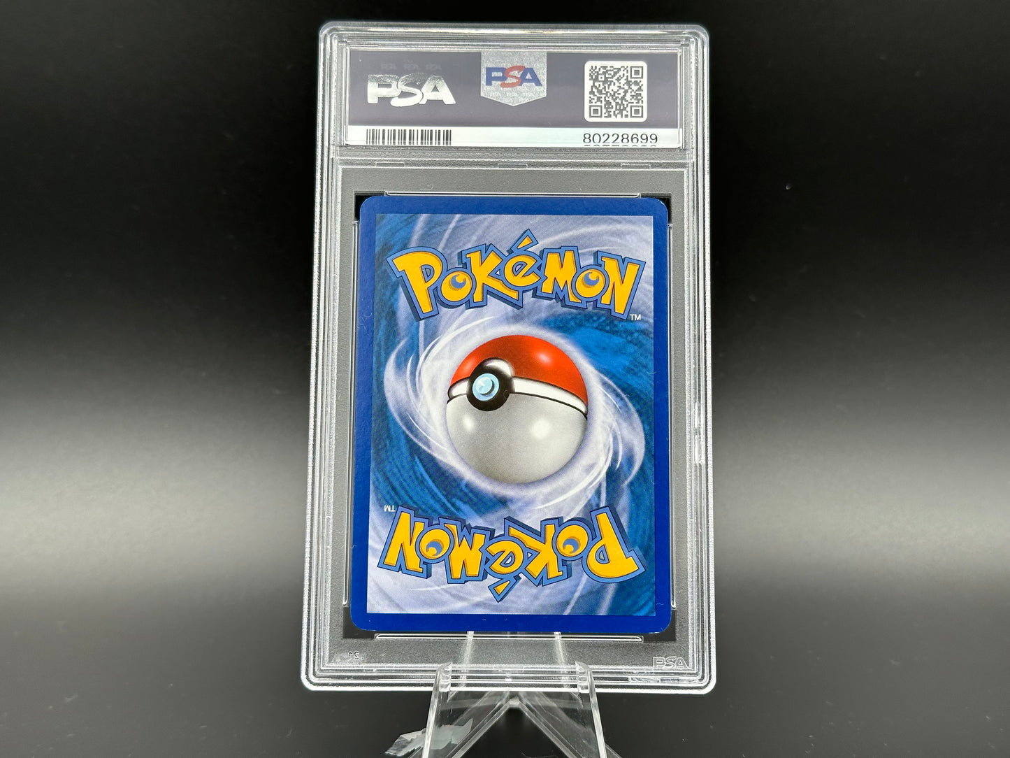 Blaziken holo Platine Base PSA 7