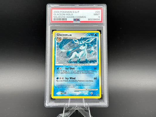 Glaceon cosmos holo Diamant &amp; Perle Majestic Dawn PSA 9