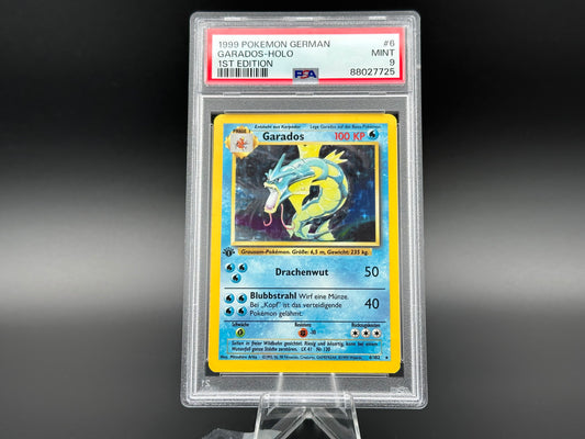 Garados holo Basis Set 1. Edition PSA 9