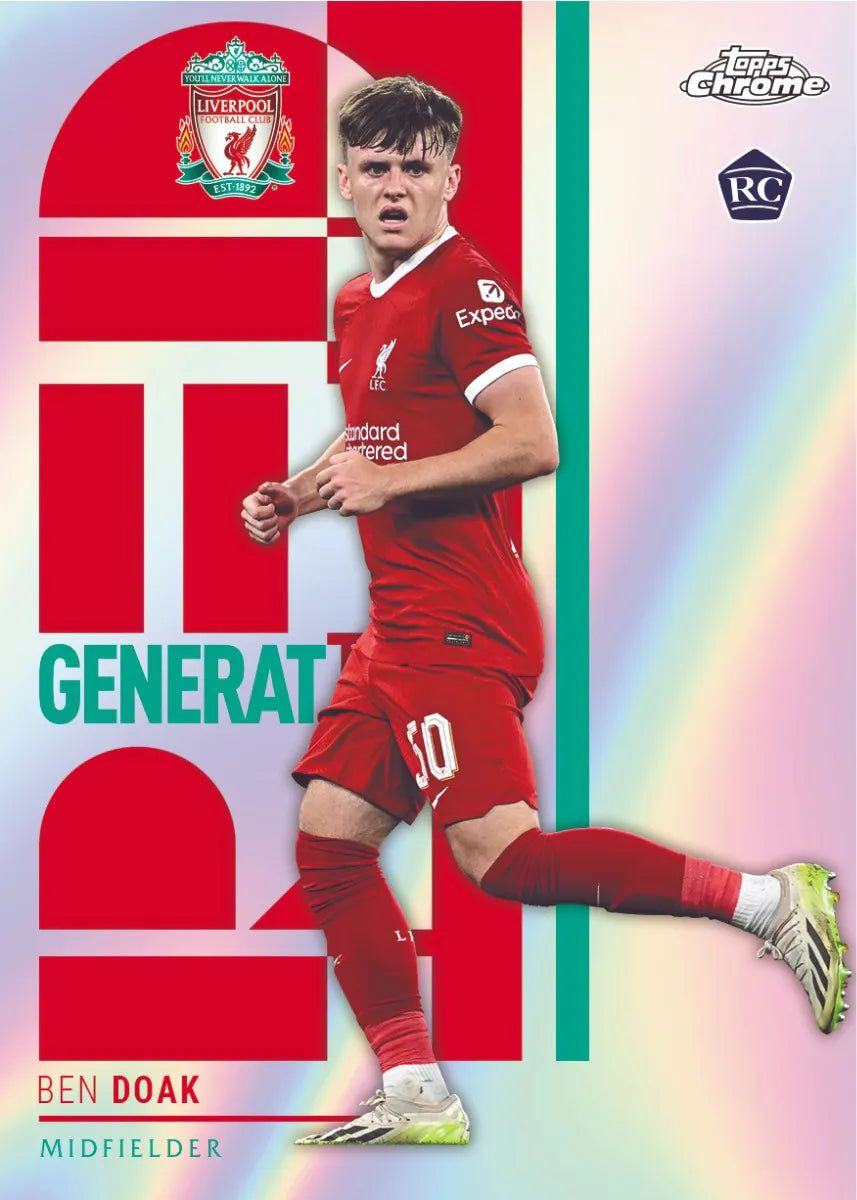 Topps Chrome Liverpool FC 2023/2024 Sealed