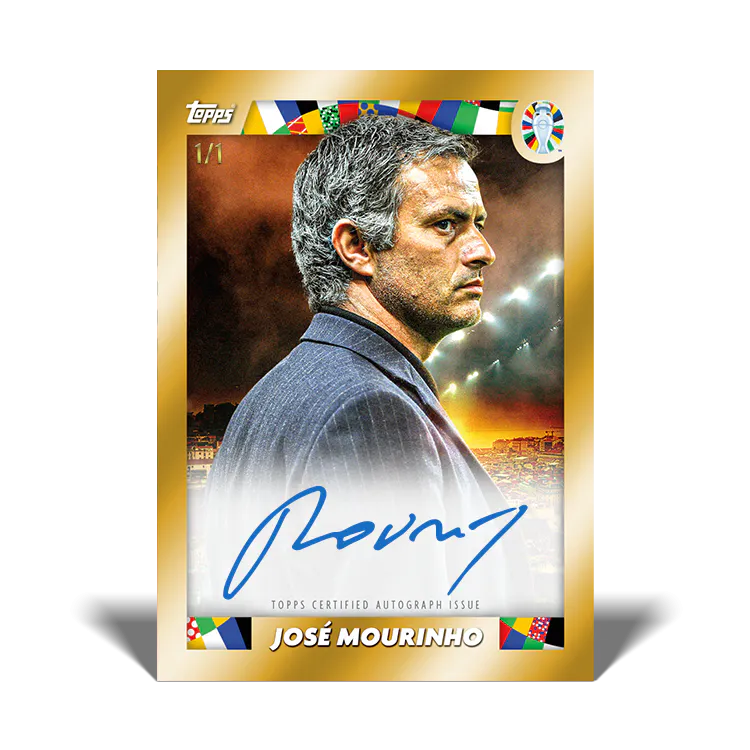 Topps Jose Mourinho - Platinum Curated EURO 2024 Set Sealed