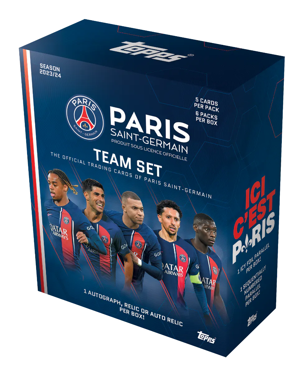 Topps PSG Team Set 2023/2024 Sealed