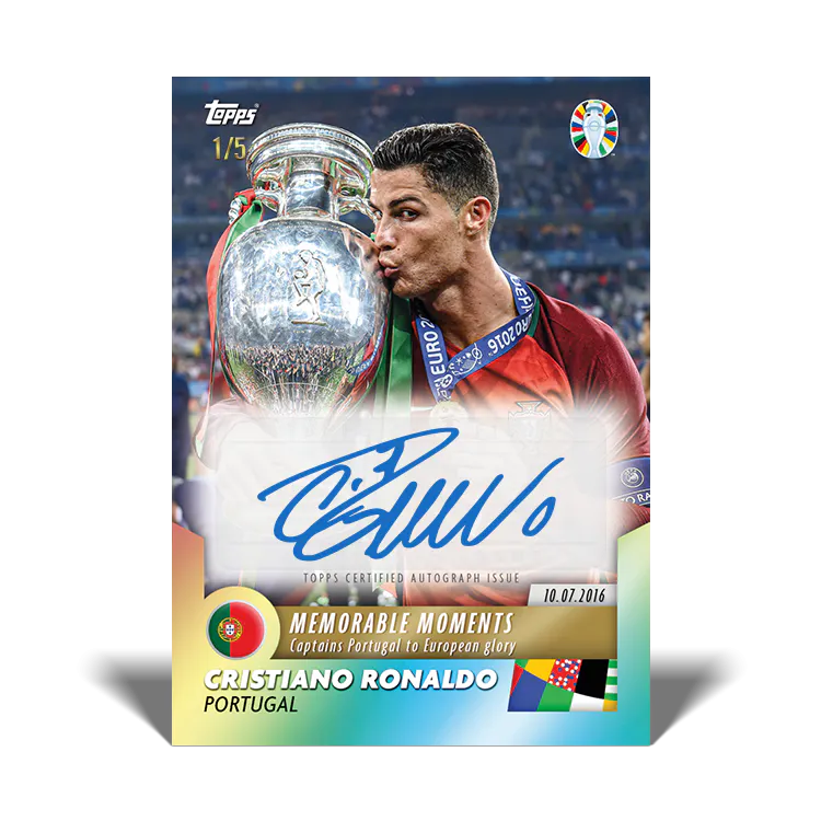 Topps Jose Mourinho - Platinum Curated EURO 2024 Set Sealed