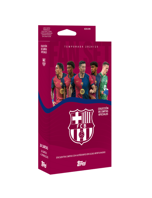 Topps FC Barcelona Fan Set 2024/25 Sealed