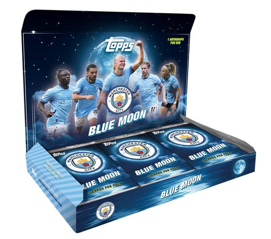 Topps Manchester City Blue Moon 2024/2025 Hobby Box Sealed