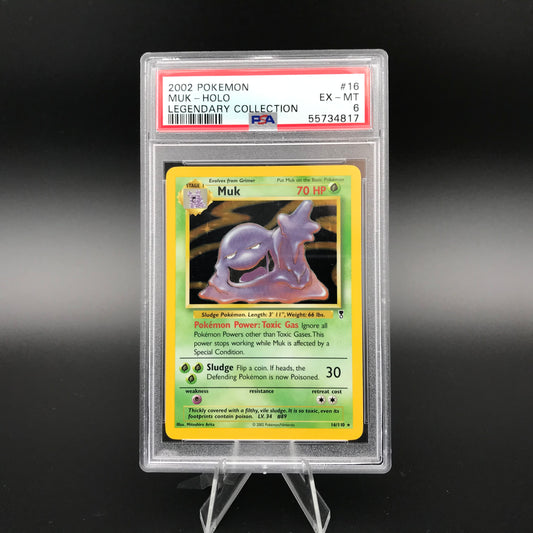 Muk holo Collection Légendaire PSA 6