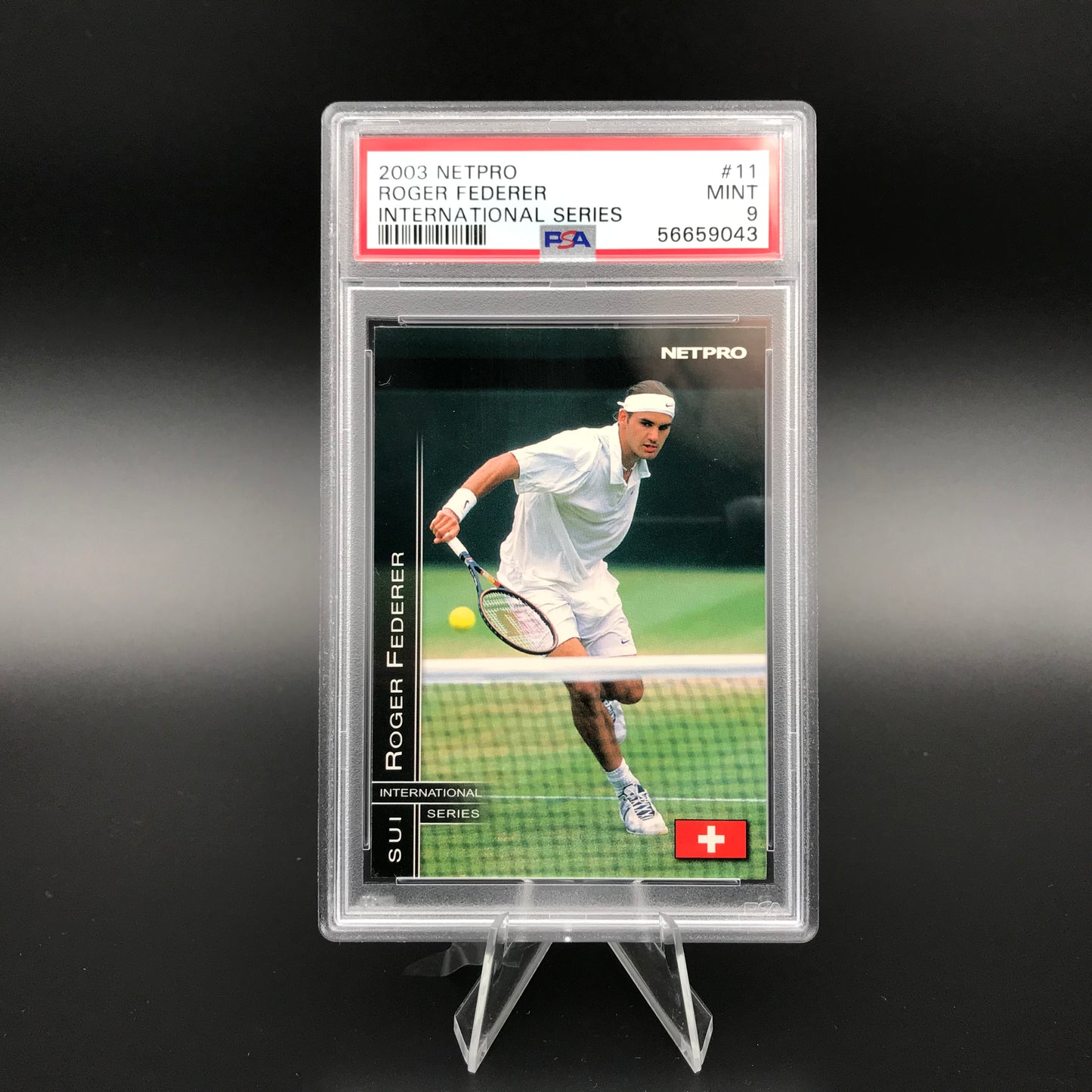 Série internationale Roger Federer Netpro PSA 9