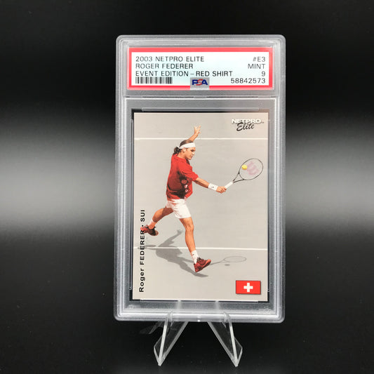 Roger Federer Elite Event Edition Netpro PSA 9