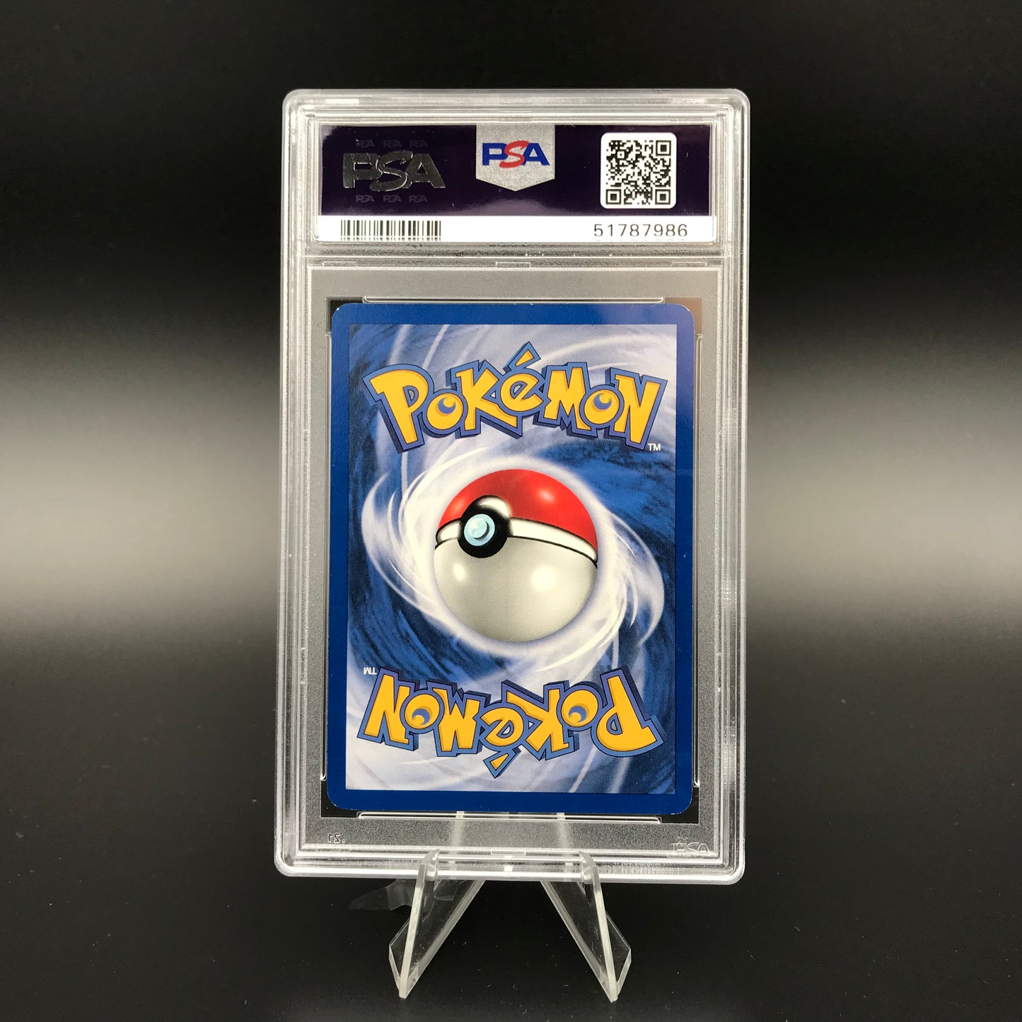 Dark Slowbro olografico Team Rocket prima edizione PSA 7