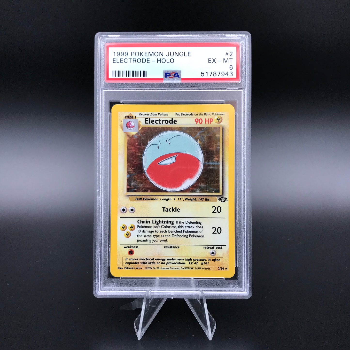 Electrode holo Jungle PSA 6