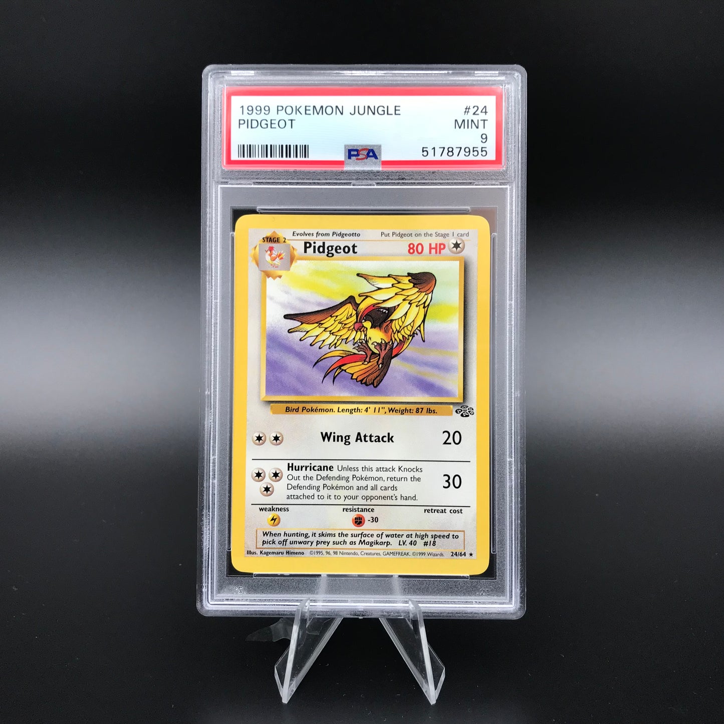 Pidgeot Jungle PSA 9