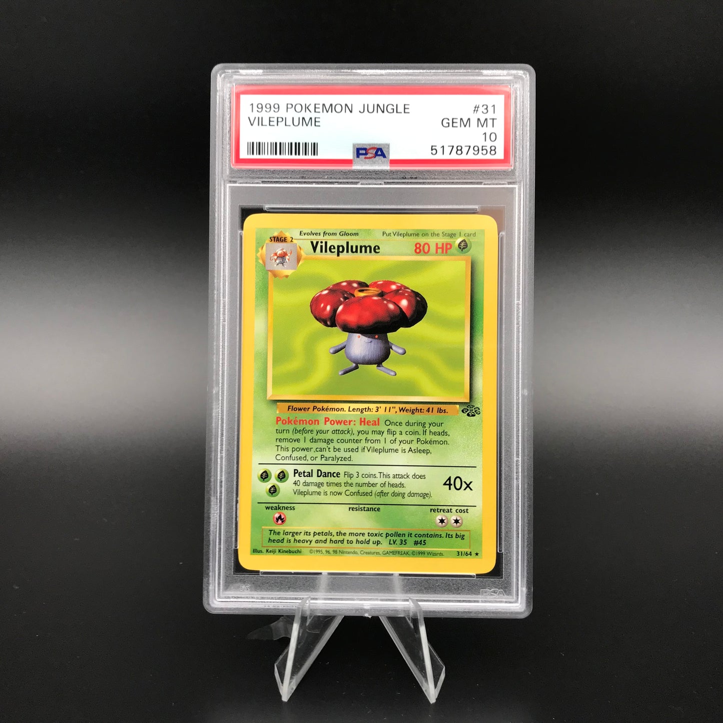 Vileplume Jungle PSA10