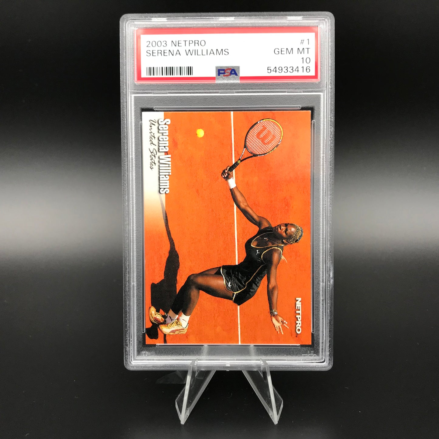 Serena Williams Netpro PSA 10