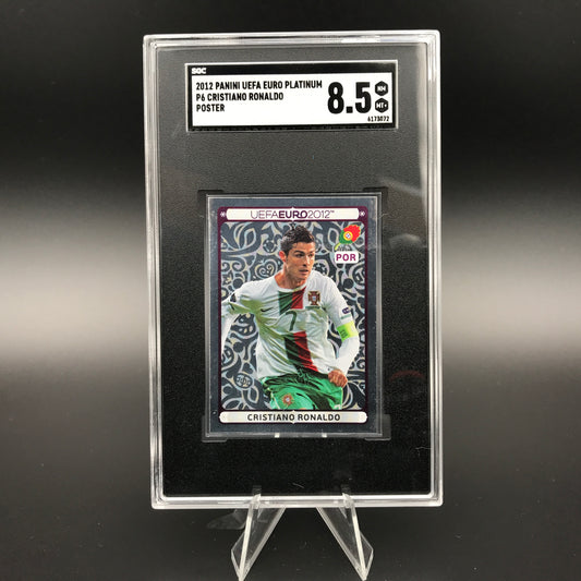 Cristiano Ronaldo Panini UEFA Euro Platine SGC 8.5