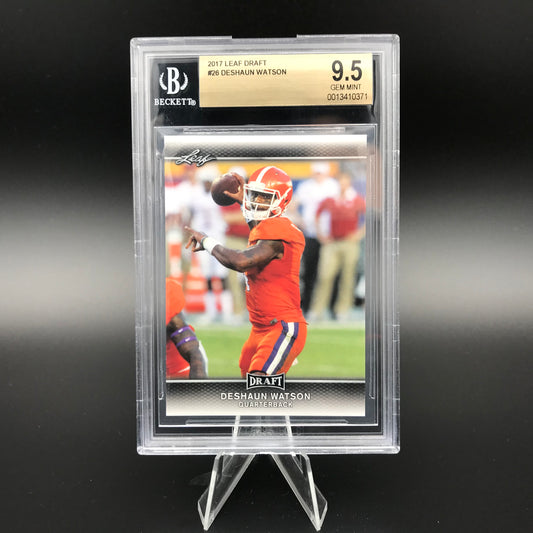 Deshaun Watson Leaf Draft BGS 9.5