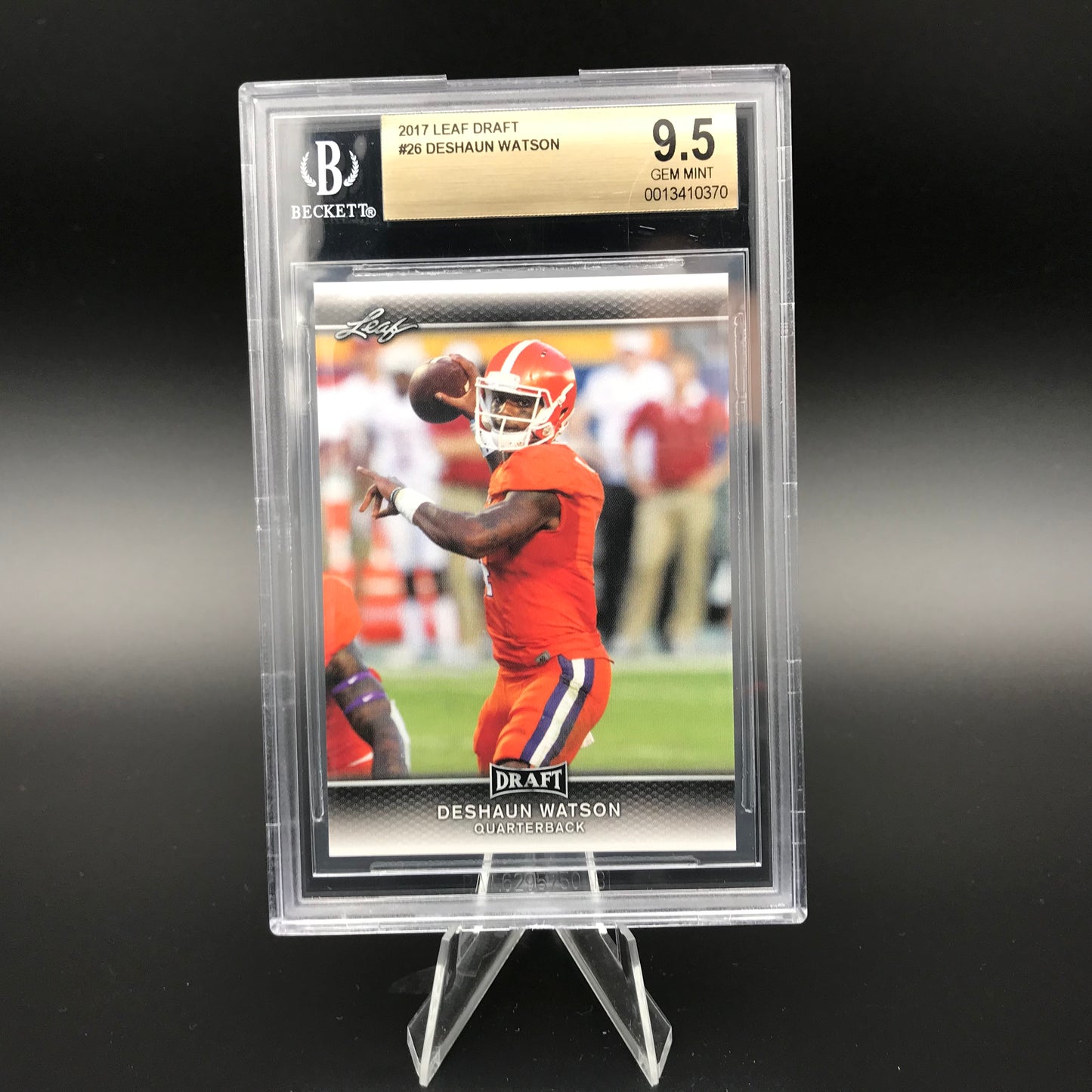 Deshaun Watson Leaf Draft BGS 9.5