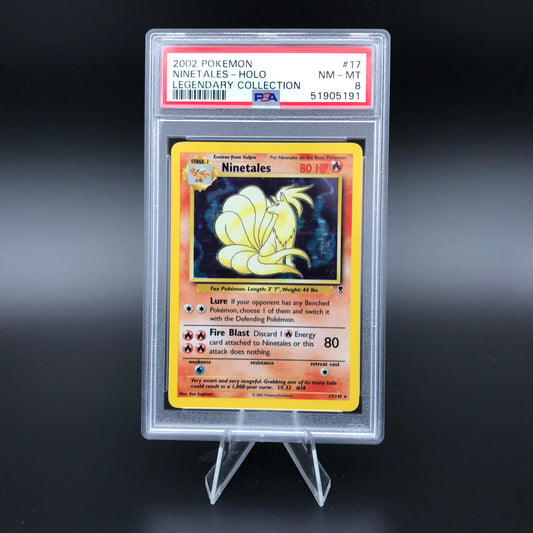 Ninetales olo Legendary Collection PSA 8