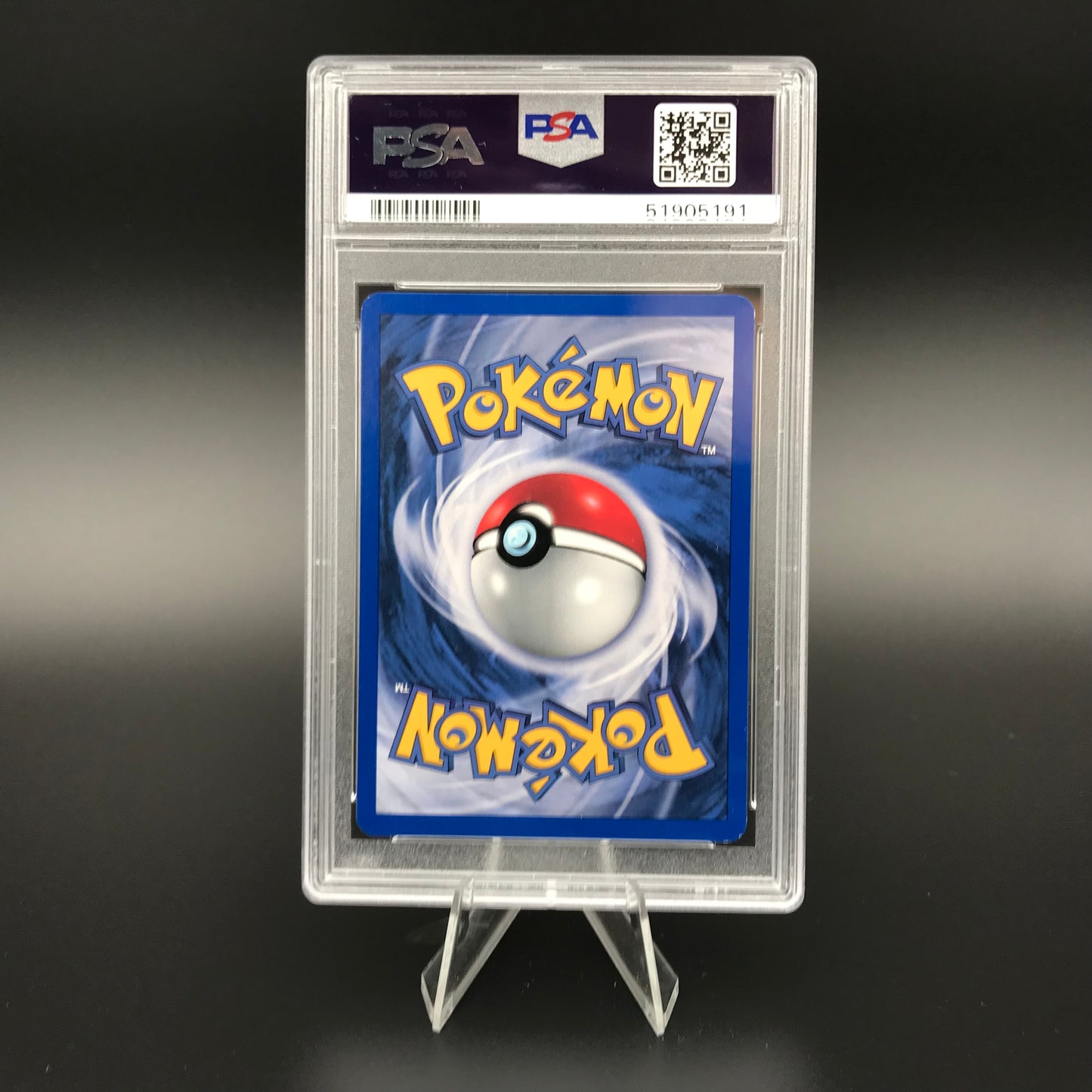 Ninetales holo Legendary Collection PSA 8