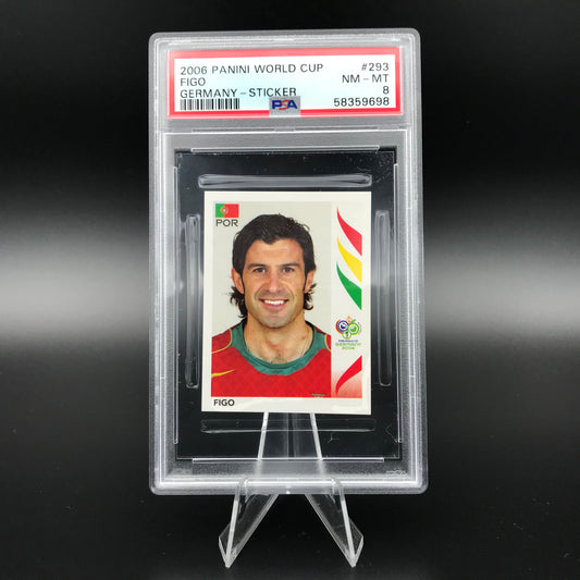 Luis Figo Panini Coupe du Monde 2006 #293 Autocollant PSA 8