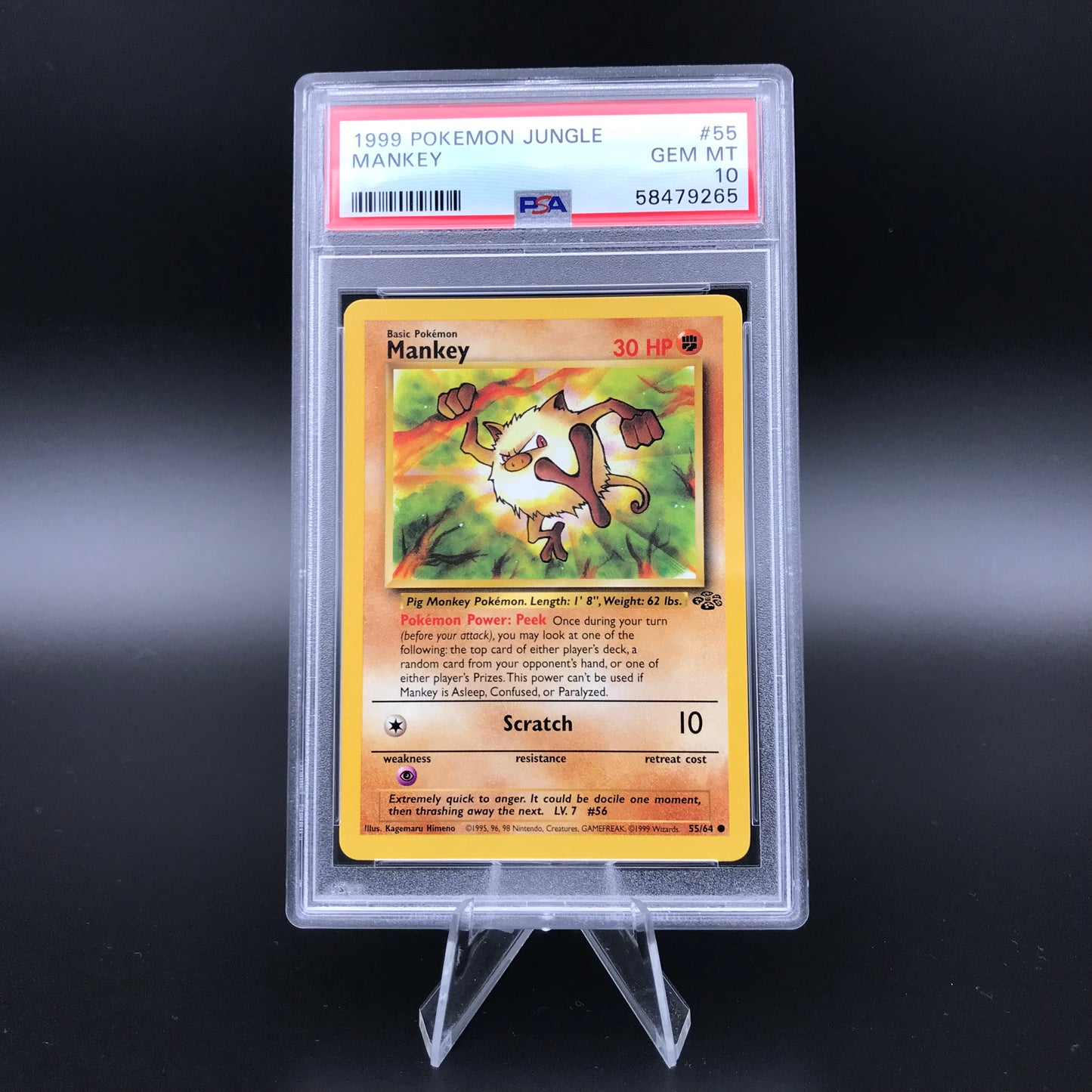 Mankey Jungle PSA10