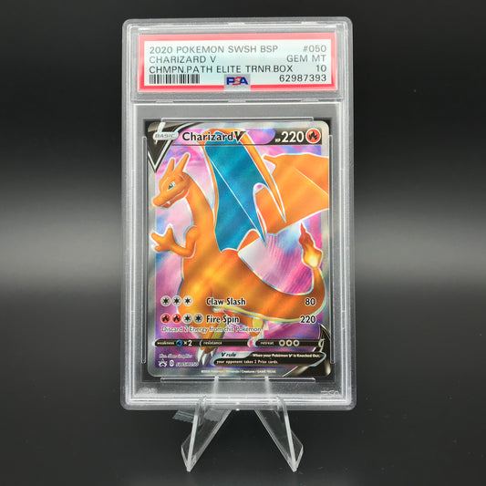 Promozione PSA 10 di Charizard V Fullart