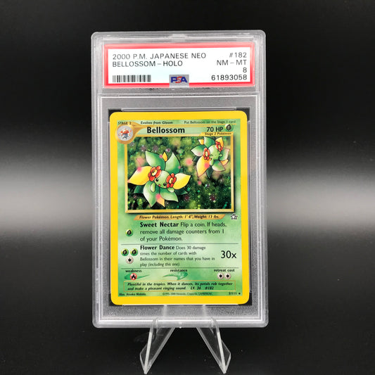 Bellossom holo Neo Genesis PSA 8