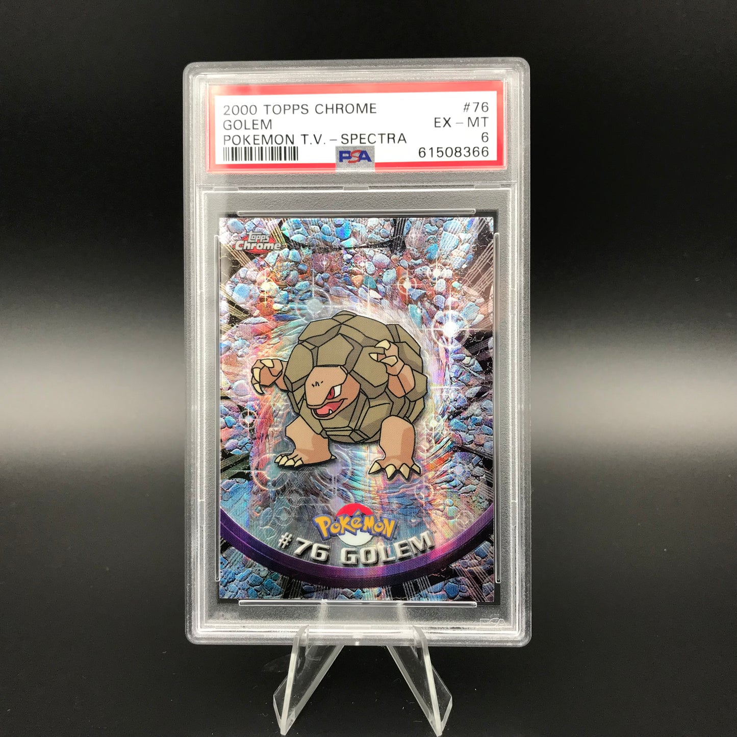 Golem holo Topps TV Spectra PSA 6