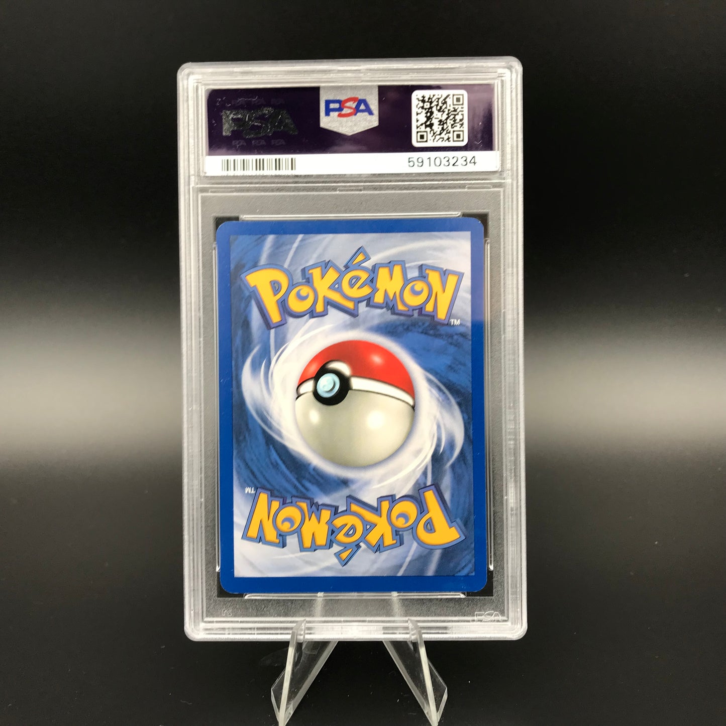 Dark Hypno holo inversé Team Rocket Returns PSA 7