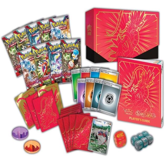 Scarlet & Violet Elite Trainer Box Set Englisch