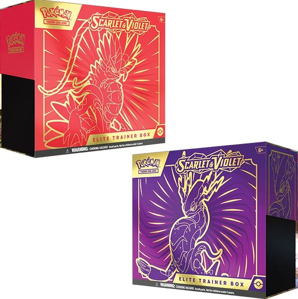 Coffret Dresseur Elite Scarlet &amp; Violet Anglais